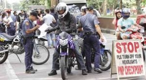LTO said the bike would have to “pass” a physical check to sell, this was done at another location in Davao
