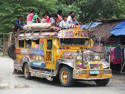 Most jeepneys are festively decorated and are often named after biblical characters and females